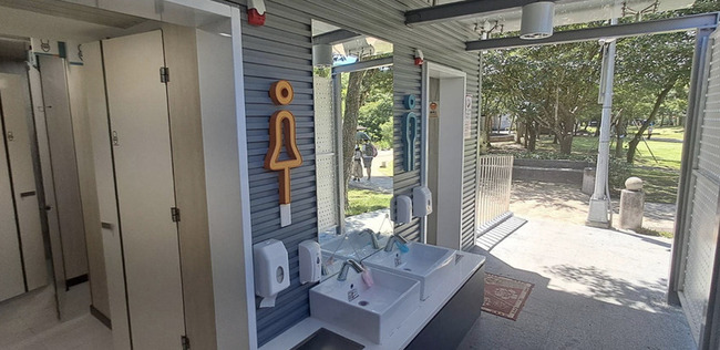 北市興隆公園公廁2.0改造完成　增夜間照明與間數 | 華視新聞