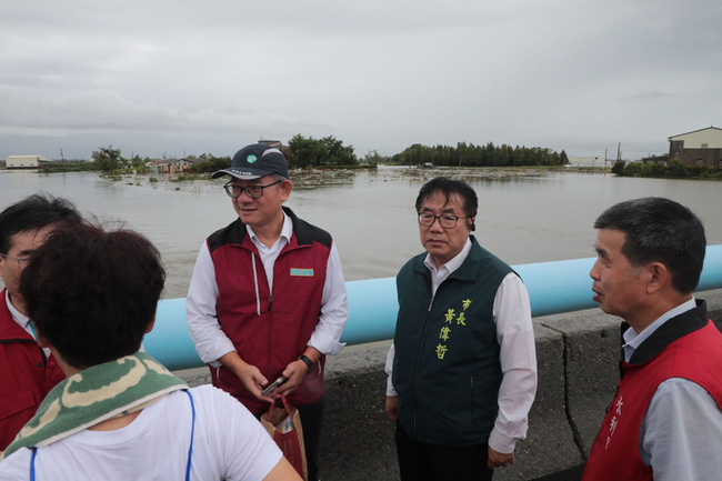 台南雨後多處積淹水　行政院團隊勘災允協助因應 | 華視新聞