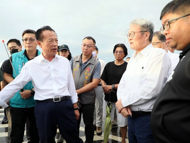 視察嘉義淹水災情　陳金德籲做好因應豪雨侵襲整備 | 華視新聞