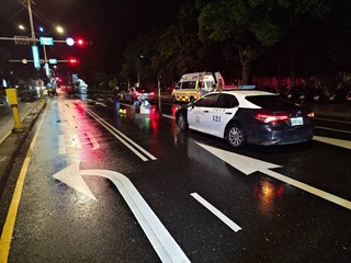 花蓮71歲老翁穿越路口遭撞不治 事故原因待釐清