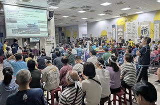 蘆洲抗議果菜市場遷入都計案  新北市府：持續溝通