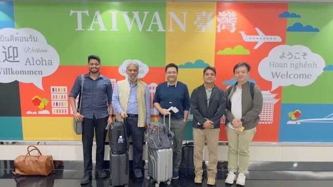 台美印三方對話訪團抵台 將晉見蕭副總統 | 華視新聞