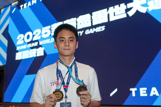 世大運金牌選手與總統分享致勝秘訣：堅持與相信