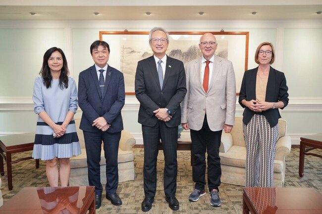 德國會外委會成員訪台　吳志中期盼續支持台海和平 | 華視新聞