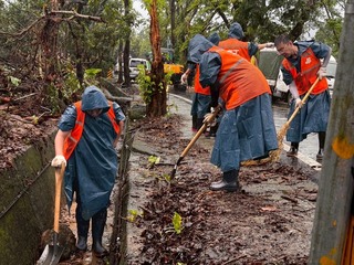 台南連日大豪雨  民進黨中央動員志工投入救災