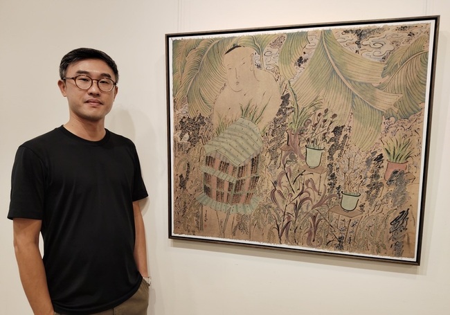 廖文豪推「悠然之間」個展　以水墨說生活 | 華視新聞