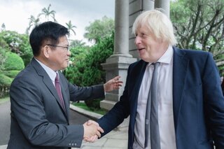 英國前首相強生：世界需民主台灣　台英共同捍衛價值