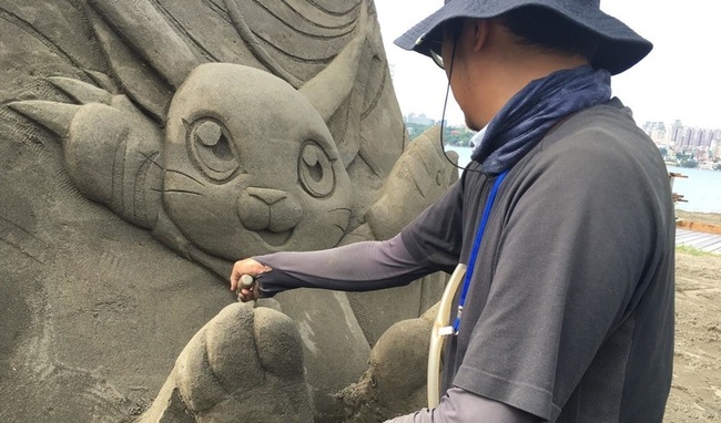 八里城市沙雕展8/16開幕　重現數碼寶貝世界 | 華視新聞