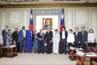 韓國瑜接見友邦駐聯合國代表 感謝為台仗義執言