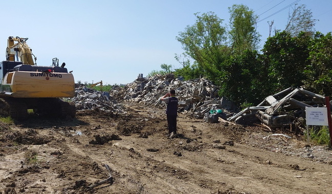 嘉縣風災受損光電板  環保局：都已從滯洪池移除 | 華視新聞