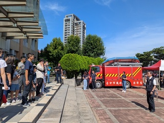 台中消防局推親子闖關　讓孩子了解爸爸工作日常