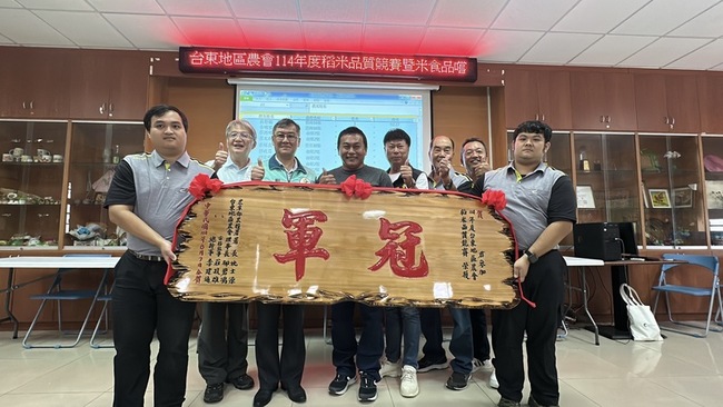 台東稻米競賽奪冠　吳聲保種稻訣竅是合理施肥 | 華視新聞