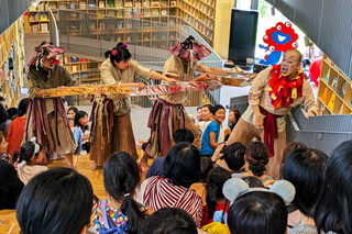 默劇詮釋虎姑婆　野孩子肢體劇場文化世博演出