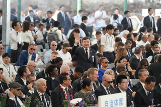 李逸洋首度出席長崎和平祈念儀式 中國缺席引揣測