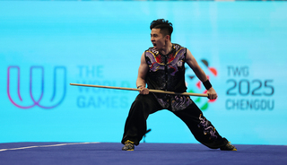 劉菖閔南拳南棍摘銅  台灣成都世運會首面獎牌