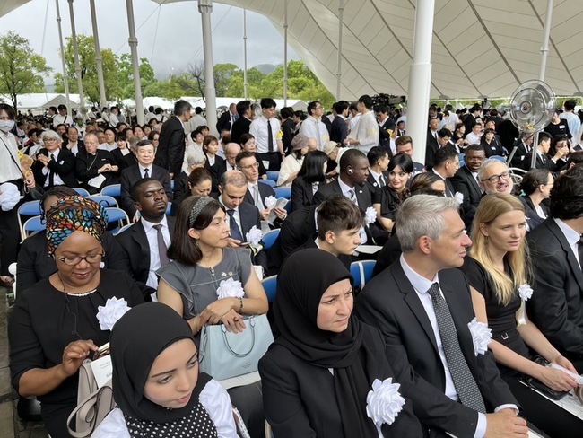 台灣首參與長崎紀念典禮  李逸洋批中國干預座位安排 | 華視新聞