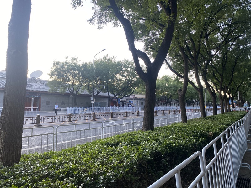 北京彩排閱兵 交通管制情況