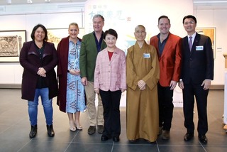 盧秀燕訪澳主持大墩美展開幕　出席布里斯本僑界晚會