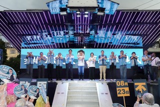 江啟臣、楊瓊瓔反罷造勢　藍營縣市長站台