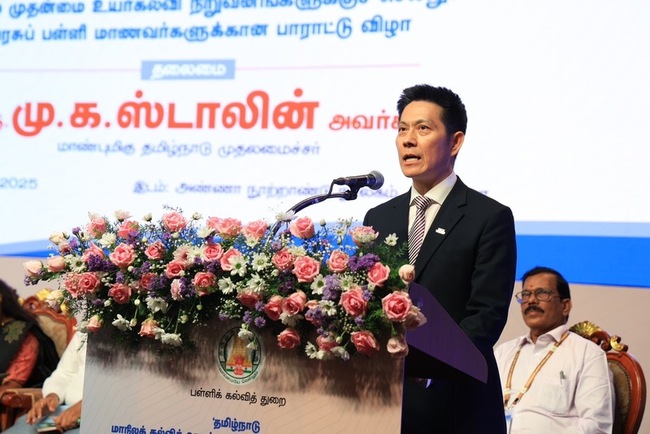 為台印添人才 清奈辦助坦米爾那都學子赴台深造 | 華視新聞