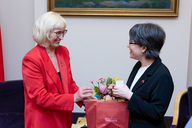 副總統見拉脫維亞國會團　感謝挺台參與國際事務 | 華視新聞