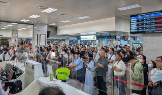 颱風影響旅客滯留金門　民眾高喊要求台中加班機