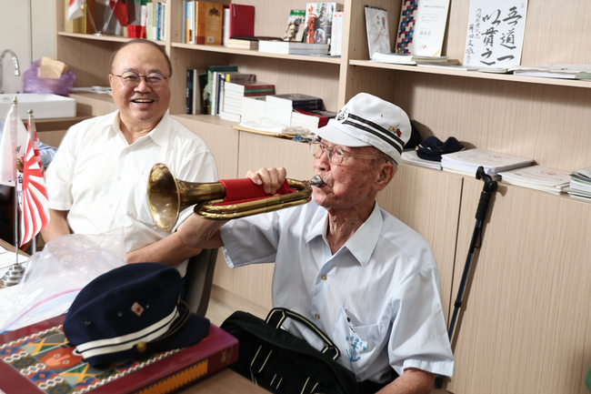 9旬台籍日本兵周良仁嘆戰火無情　盼別再有戰爭 | 華視新聞