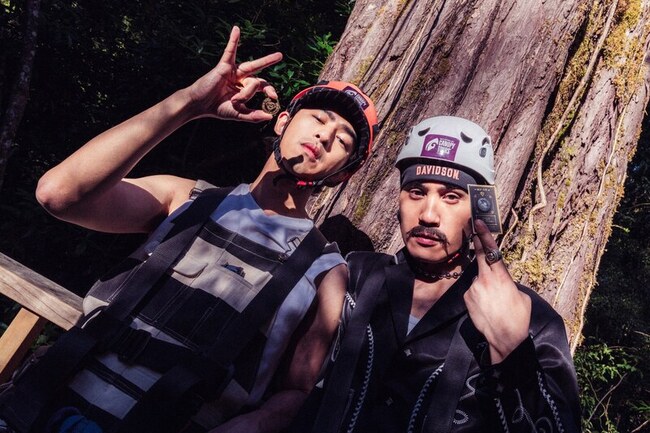 黃宣驚嚇挑戰高空吊橋　陳柏霖笑翻拍攝拙樣 | 華視新聞