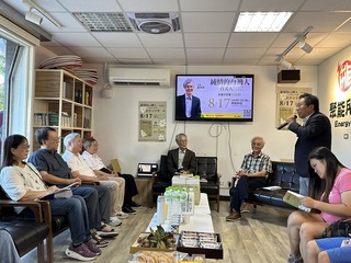 人在美利堅心在美麗島　盧世祥出新書與方菊雄暢談