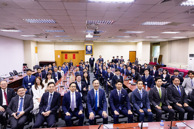 朱立倫會見自民黨青年局訪團　盼共同深化台日關係 | 華視新聞