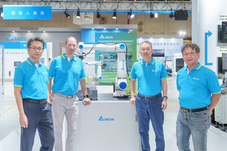 台達電布局智能製造　AI感測機器人首亮相