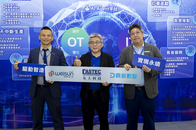 鼎新、友上、偉勝聯手 打造AI自主化智慧工廠 | 華視新聞