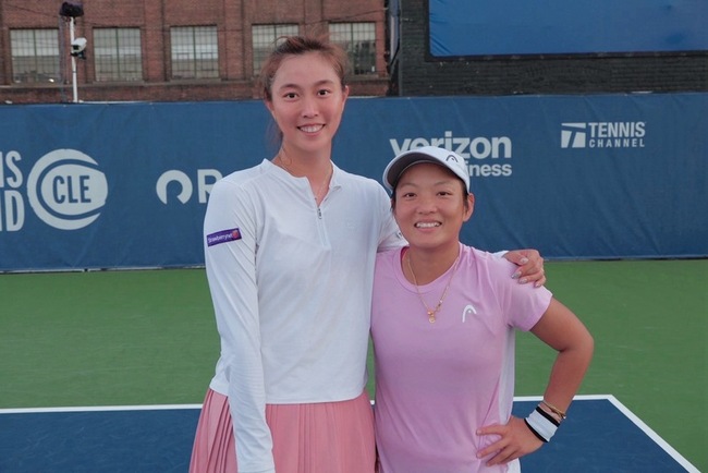 WTA克里夫蘭女網賽　詹皓晴攜搭檔逆轉晉決賽 | 華視新聞