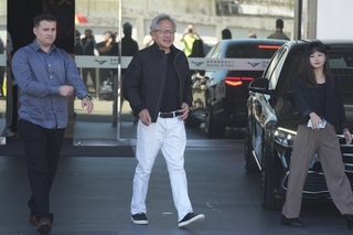 Rubin晶片緊密合作　黃仁勳快閃來台會台積電高層