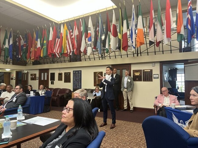 美海軍戰爭學院台海兵推　台官員說明防衛決心 | 華視新聞