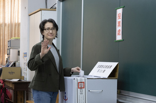 核三重啟公投　副總統蕭美琴11時許完成投票