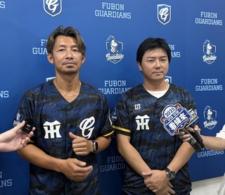 鳥谷敬替富邦悍將開球　點出台灣棒球平衡美日優點