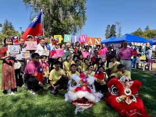 加州民眾童玩節同歡  指世界需要台灣支持國際參與