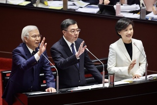 高金素梅質問是誰窮台　卓榮泰：台灣哪一點窮