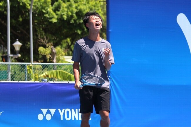 17歲網球新星林豪鈺創驚奇　生涯首闖台塑盃會內賽 | 華視新聞