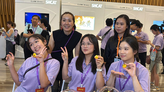 大九學堂學生團訪上海  體驗木版水印及捏麵人