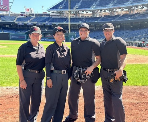女子職棒聯盟首度選秀 台灣裁判劉柏君見證歷史時刻