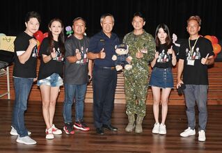 公益巡演「曙光詐現」  澎湖軍警共同推防詐