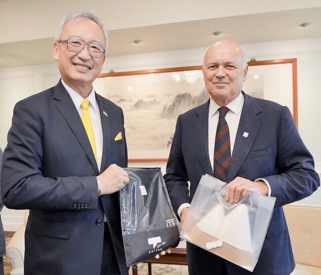 午宴IPAC團　吳志中：台灣強化防衛貢獻印太安全 | 華視新聞