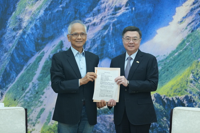 拜會卓榮泰  游錫堃：內閣未來一定越來越好 | 華視新聞