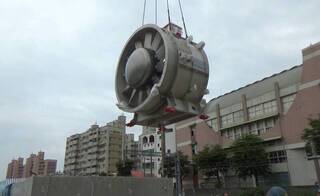 南鐵地下化隧道風機安裝　朝115年底通車邁進