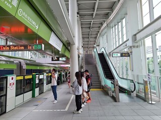 台中捷運車站三大改善　防強風豪雨潑灑站內