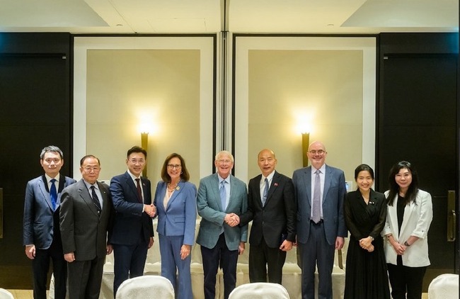 韋克爾與朝野立委早餐會　藍委：台美關係不分黨派 | 華視新聞