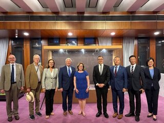外交部款宴美參院軍委會訪團　盼挺台拓展第三國合作