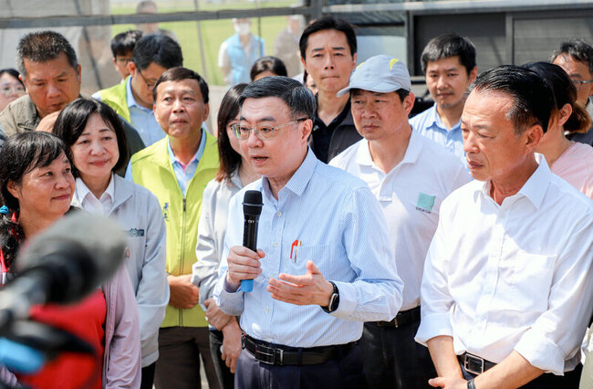 視察嘉義溫室災後重建  卓榮泰：助盡速復耕 | 華視新聞